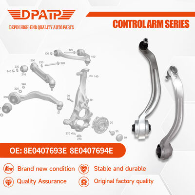 Części zawieszenia pojazdu 8E0407693E 8E0407694E 4D0407693E 4D0407694AC OE zamontowane ramię sterujące dla Audi A6 C5 VW Passat